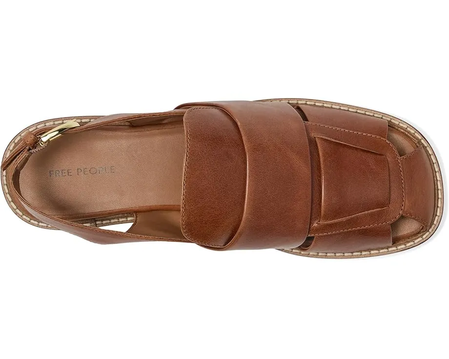 Плоские сандалии Libby Fisher Flat от Free People с плетеным верхом и низким каблуком