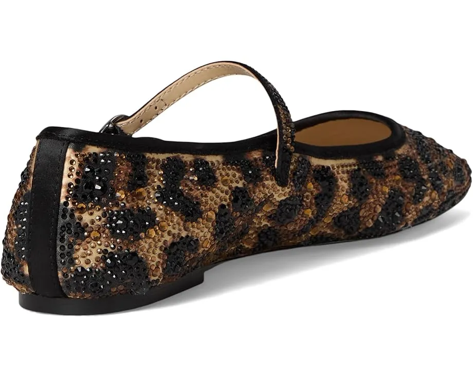 Балетки Blue by Betsey Johnson Lorel с леопардовым принтом и стразами