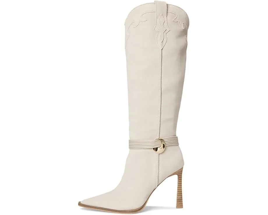 Ботинки Steve Madden Kyndall на шпильке из замши с декоративной пряжкой