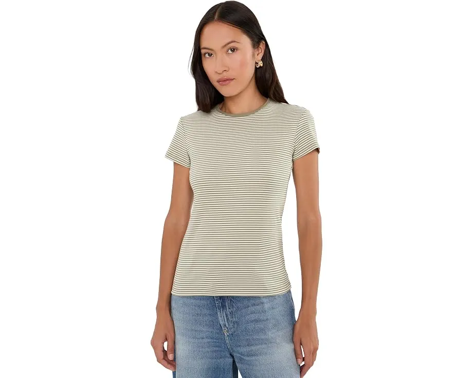 Футболка из хлопкового трикотажа в полоску Petite от Lauren Ralph Lauren