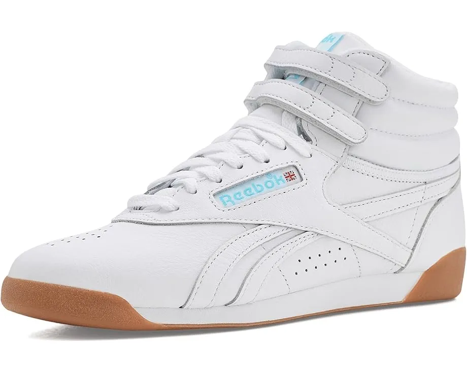 Кроссовки Freestyle Hi Reebok синие с белым