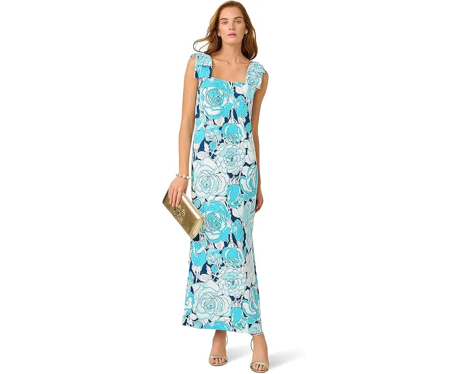 Макси-платье Bernice с бантами на плечах от Lilly Pulitzer