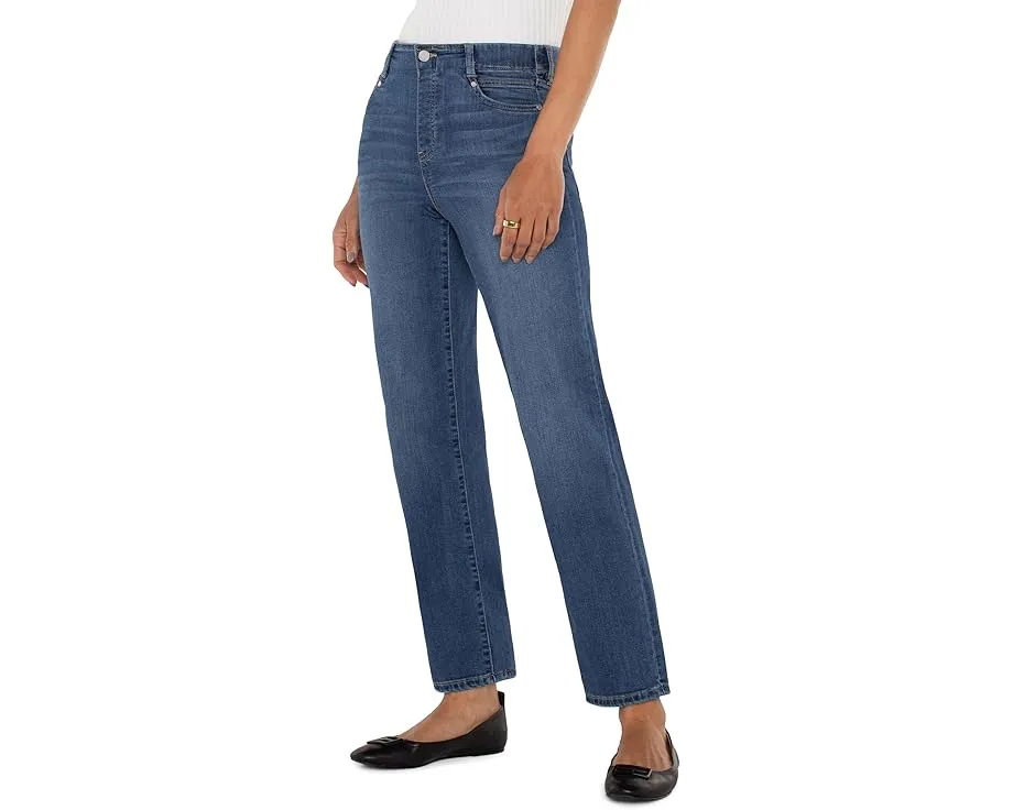 Джинсы Liverpool Los Angeles Gia Glider с зауженным кроем и скрученным швом