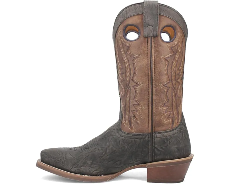 Ковбойские сапоги Laredo Walker с двухтонным дизайном и западным каблуком