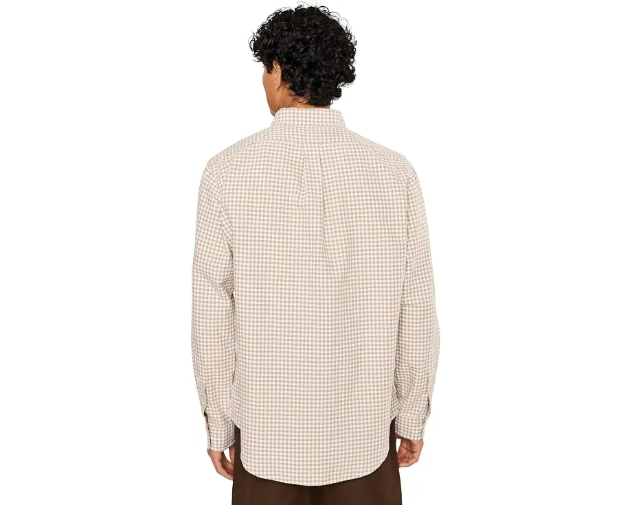 Клетчатая рубашка поло Polo Ralph Lauren Classic Fit Gingham Oxford Shirt