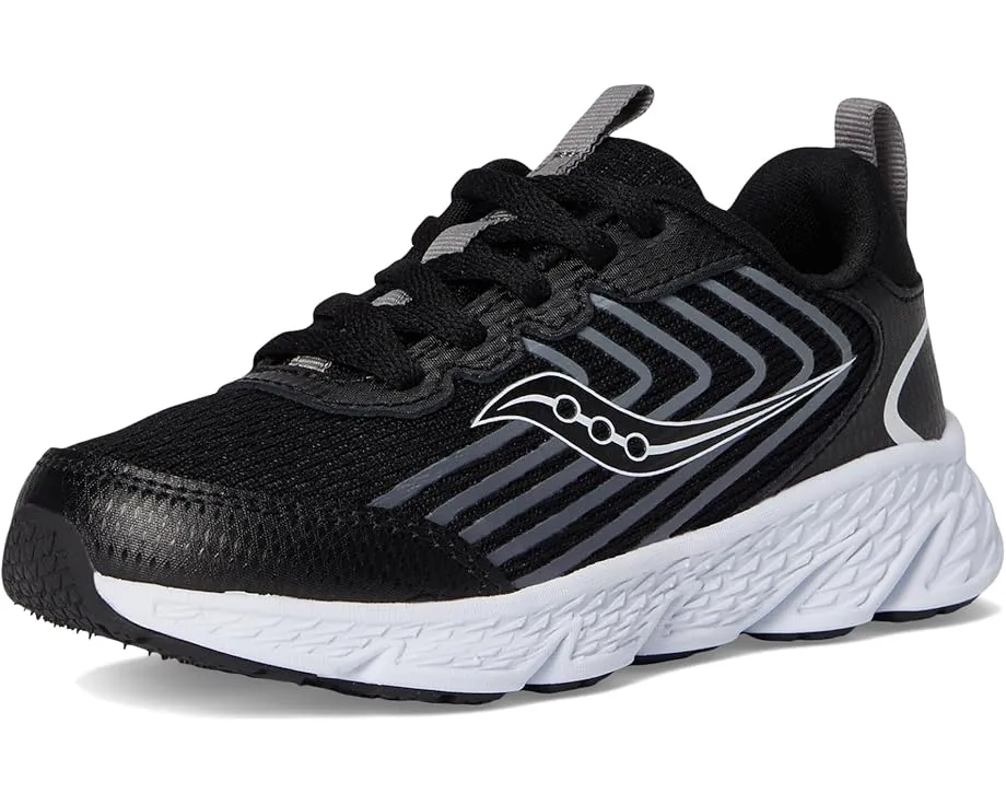Детские кроссовки Saucony Wind 3.0 с эластичным воротником и защитным мыском