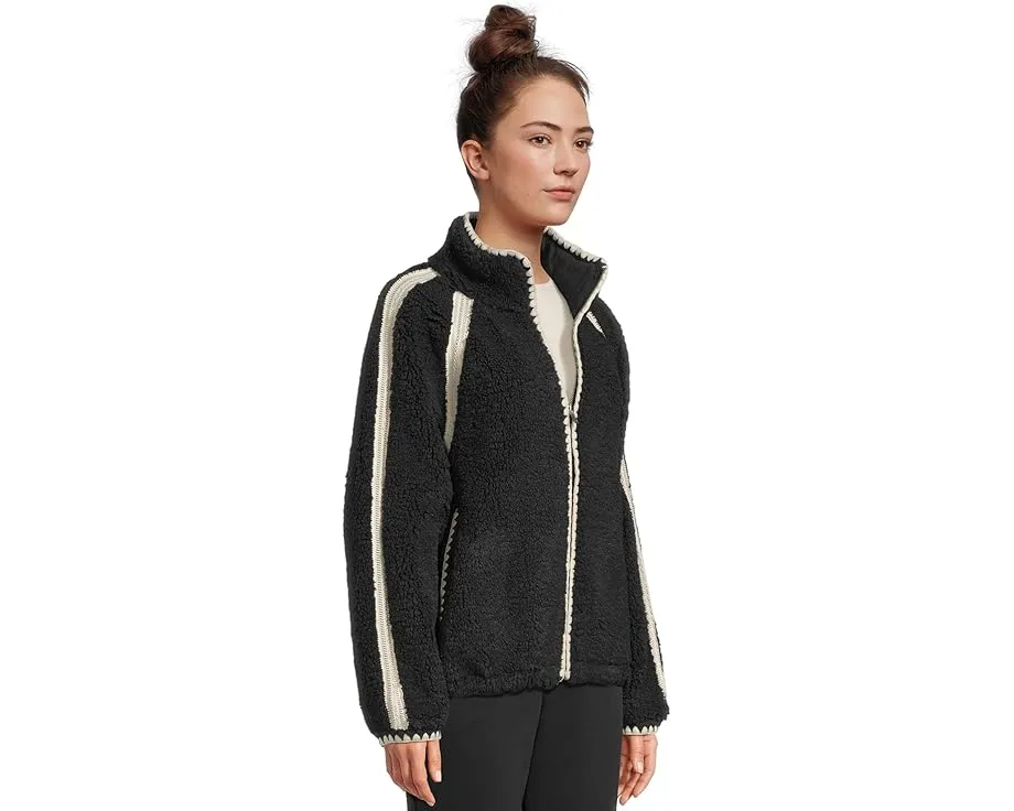 Вязаная куртка UGG Nikia Crochet из плюша Uggfluff с отделкой