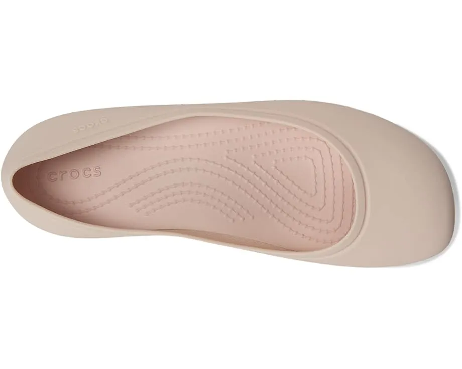 Балетки Crocs Brooklyn Flat из материала Croslite