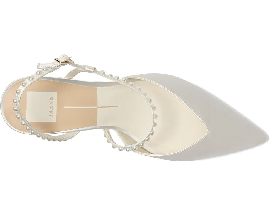 Туфли Kamra Pearl Mid на шпильке с жемчужным декором Dolce Vita