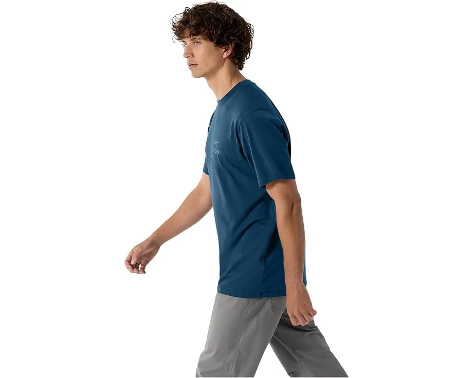 Футболка Arc'teryx Kragg SL Cotton Bird Word Short Sleeve с принтом