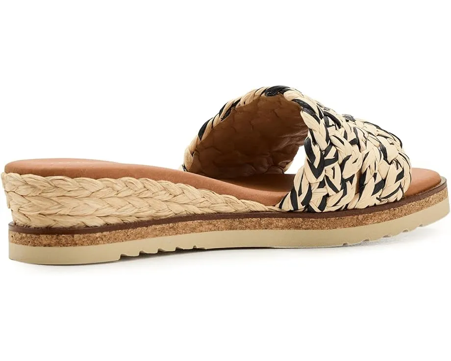 Сандалии Andre Assous Nessie на платформе с плетеным каблуком и миндалевидным носком