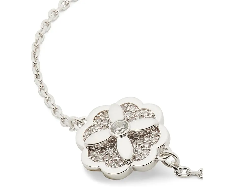 Kate Spade New York Heritage Bloom браслет с цветочным декором из циркония