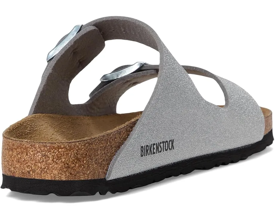 Сандалии Birkenstock Arizona Shiny Glitter с блестками и пробковой стелькой