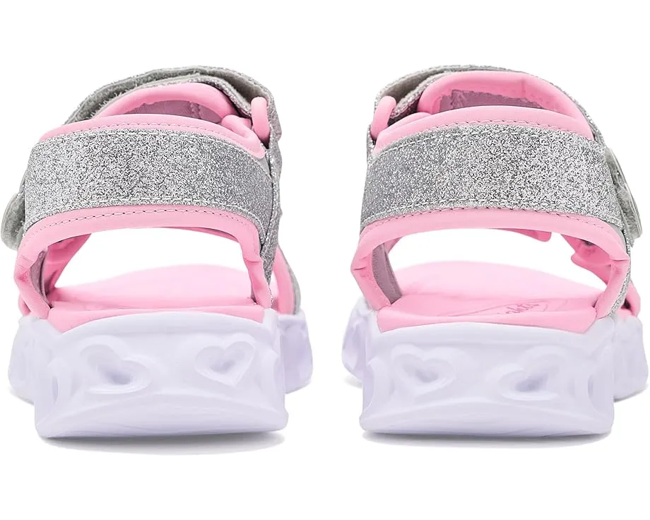 Детские сандалии SKECHERS KIDS S Lights с подсветкой в виде сердечек