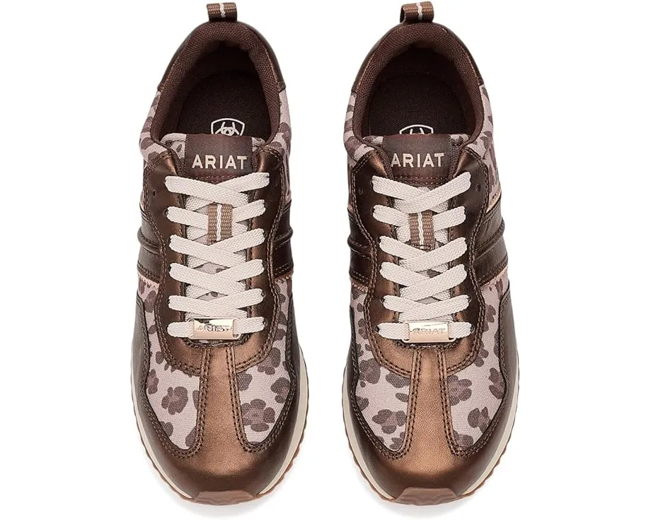 Кроссовки Ariat Ranch Runner из кожи и канвы с амортизирующей стелькой