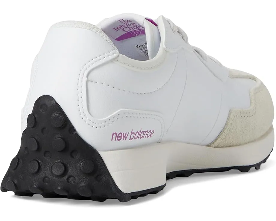 Детские кроссовки New Balance 327 с сетчатым верхом и увеличенным логотипом N