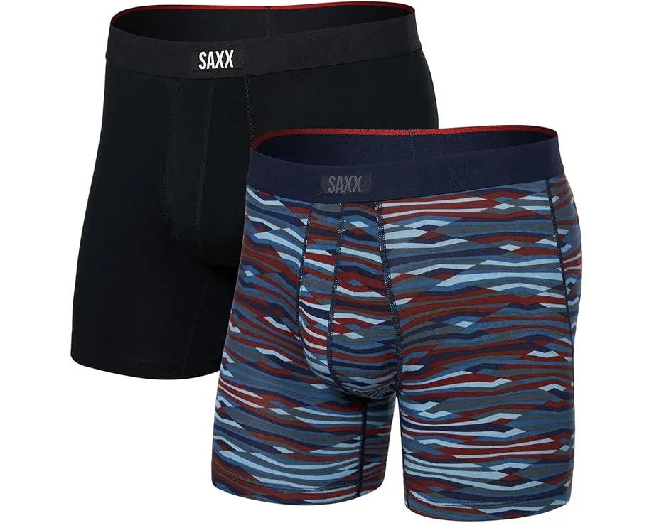 2 пары боксеров SAXX UNDERWEAR Vibe Xtra Super Soft с технологией BallPark Pouch