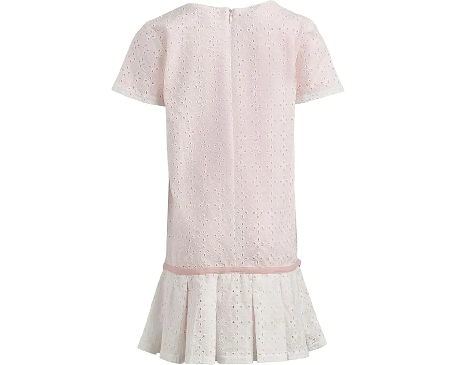 Платье Eve Dress от Appaman Kids с круглым вырезом и короткими рукавами