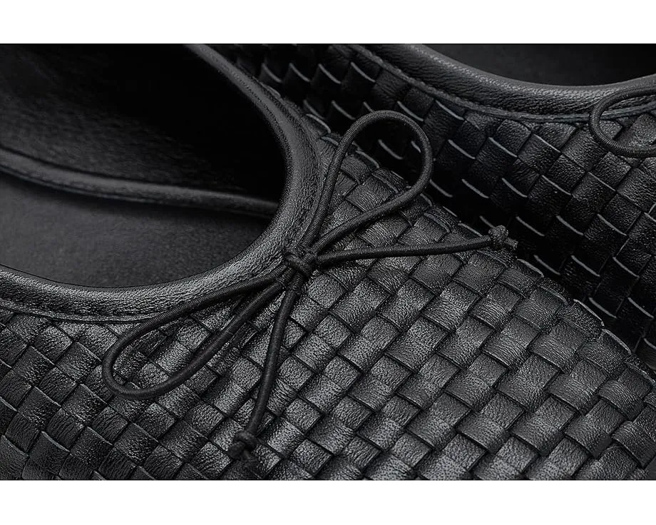 Балетки Vince Darla с плетеным верхом и квадратным носком