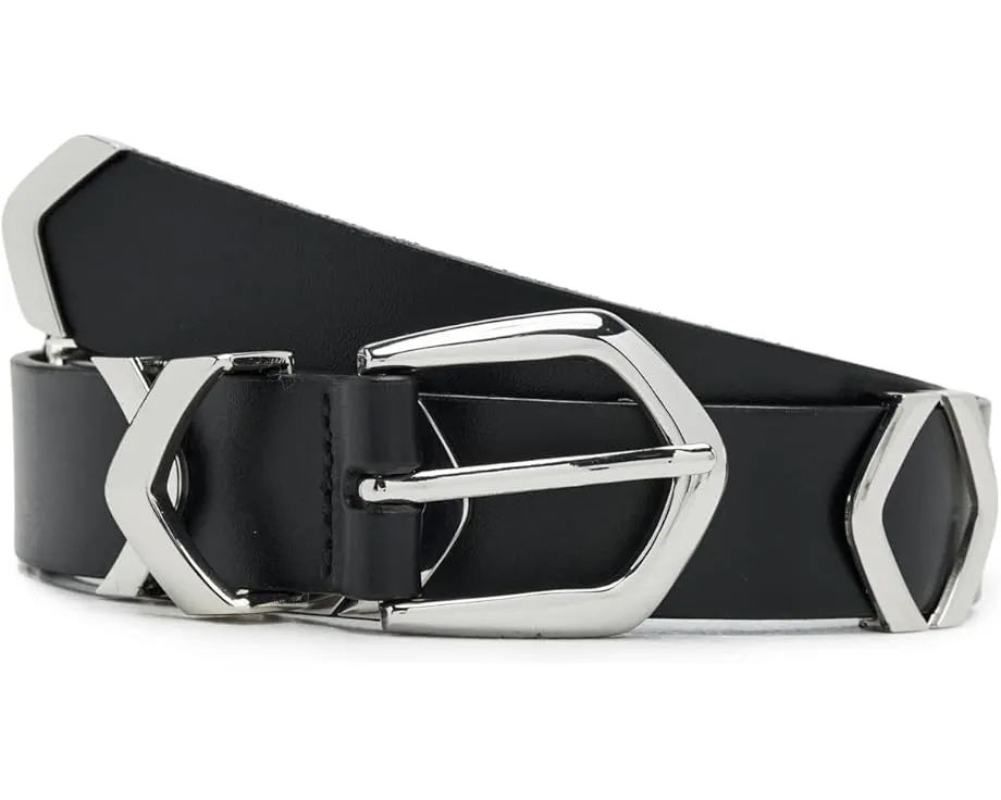 Ремень Madewell Fiora Metal Keeper из кожи с металлической пряжкой