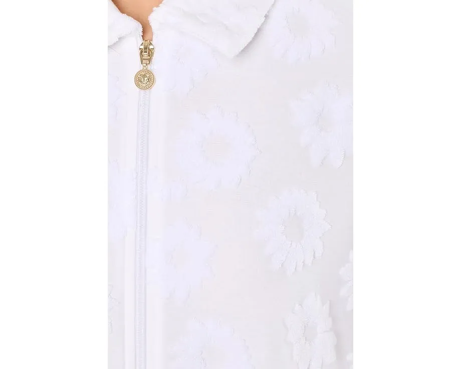 Поло с коротким рукавом Lilly Pulitzer Brayton Terr на молнии с накладными карманами