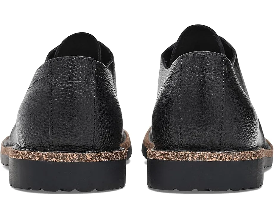 Кожаные туфли Uppsala Low Lace Up с пробковой стелькой от Birkenstock