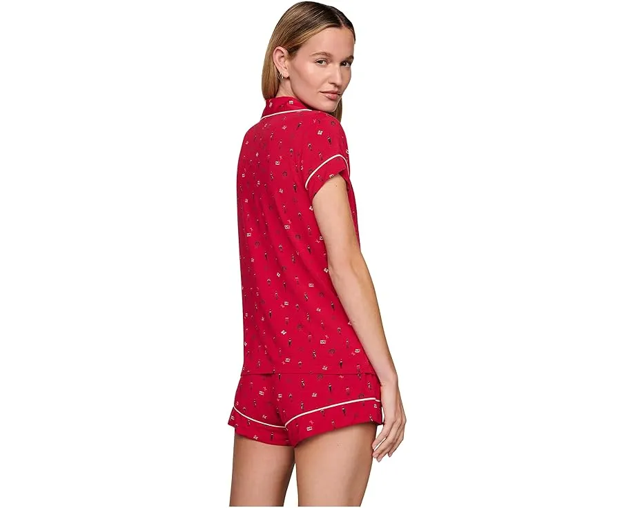 Eberjey Короткий комплект пижамы Gisele Printed из тенсела