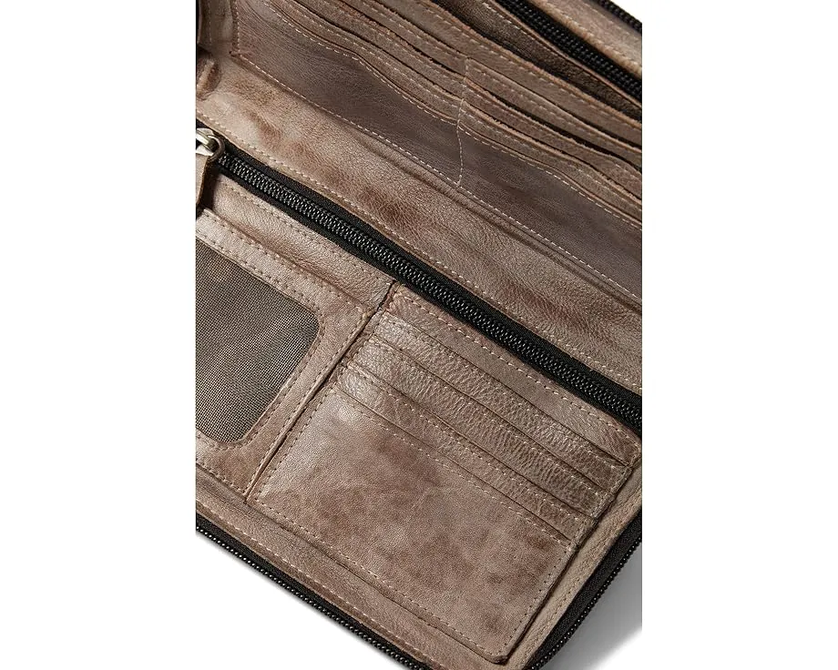 Кошелек Bed Stu Templeton II 3 в 1 из растительно-дубленой кожи