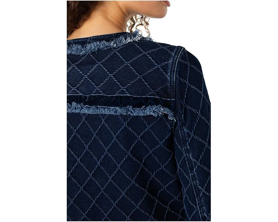 Куртка Liverpool Los Angeles с бахромой и отделкой из бархата