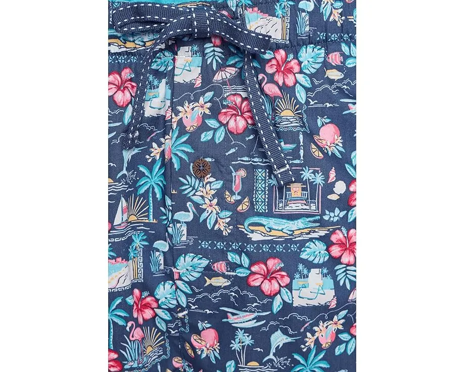Шорты Tommy Bahama Cotton Woven Printed Jam с эластичным поясом