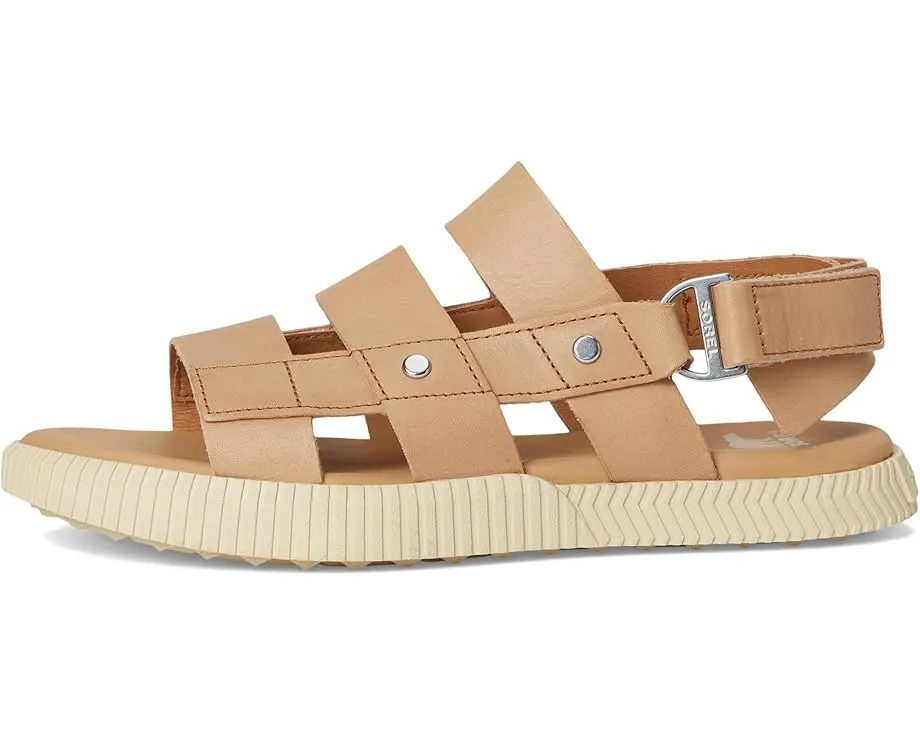 Сандалии SOREL Ona Ave™ Slingback Flat с ремешком на липучке и стелькой из ЭВА