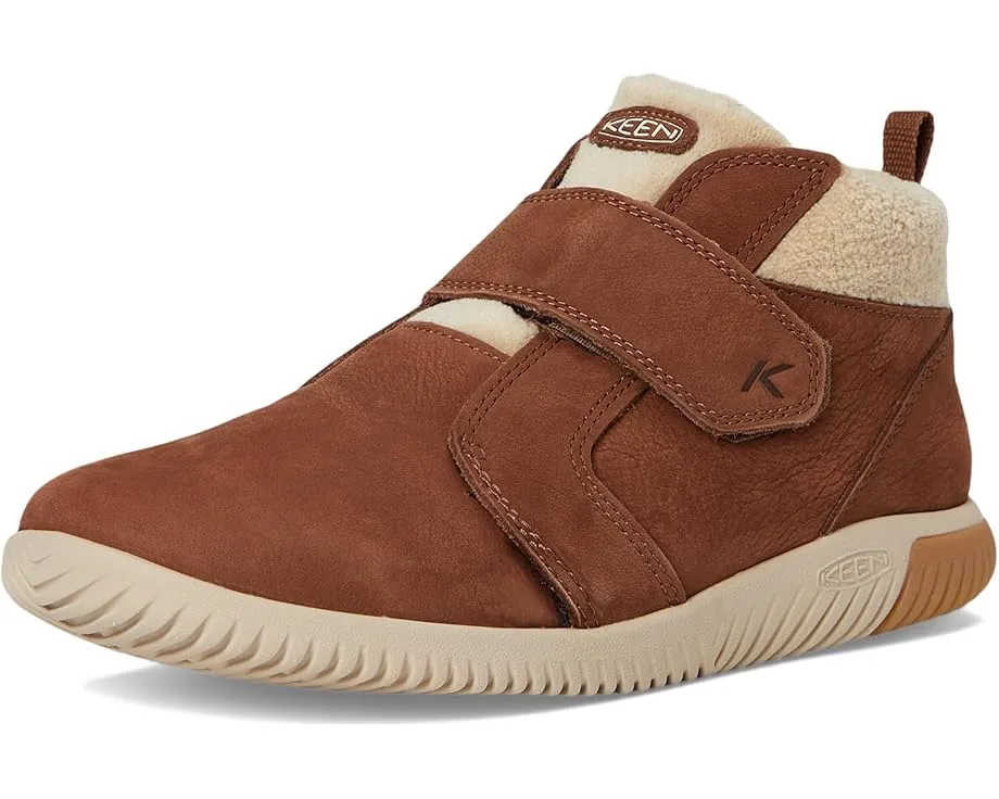 KEEN Kids KNX Middie кроссовки на липучке с ощущением босиком и средней высотой