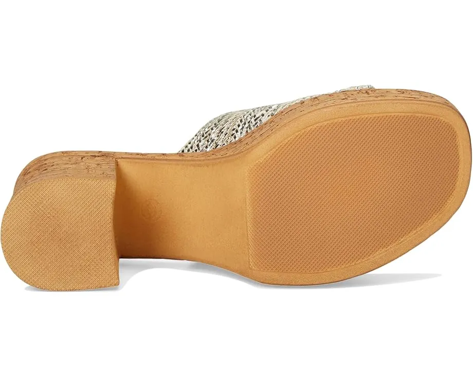 Seychelles Босоножки Applause Metallic Woven с плетением и высоким каблуком