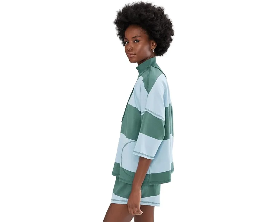 Спортивный сет Retro Rugby Set в ретро стиле с полосками и боковыми карманами FP Movement