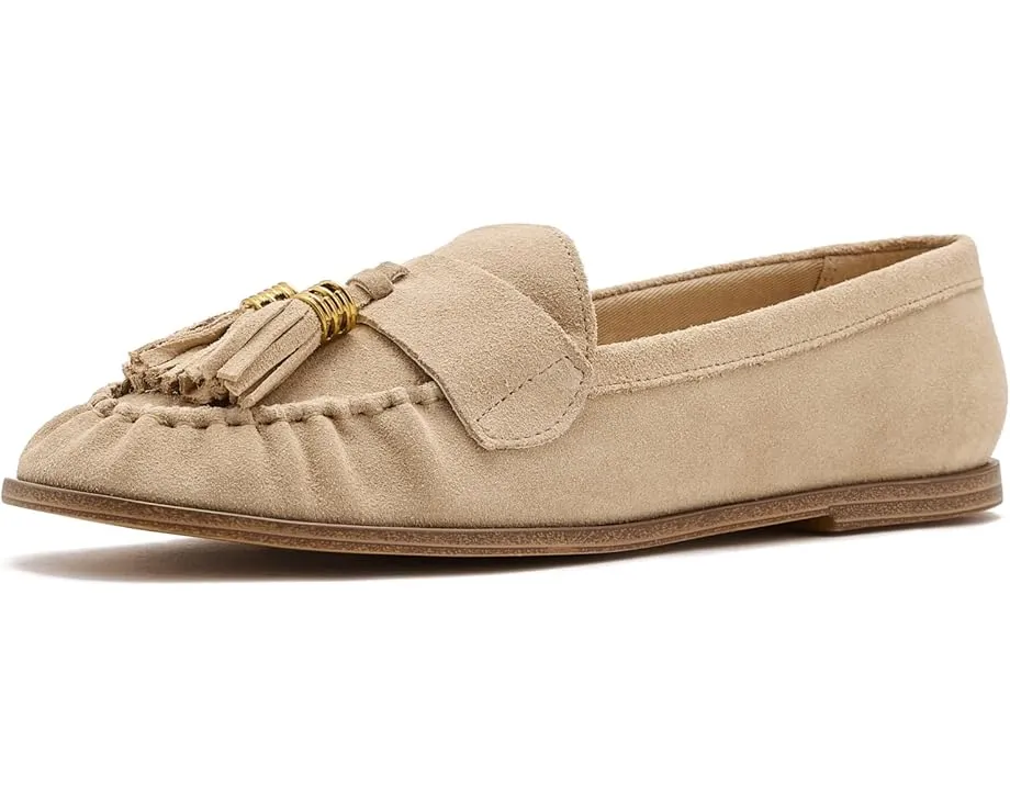 Лоферы Franco Sarto Carita с заостренным носком и кисточкой на экологичной коже