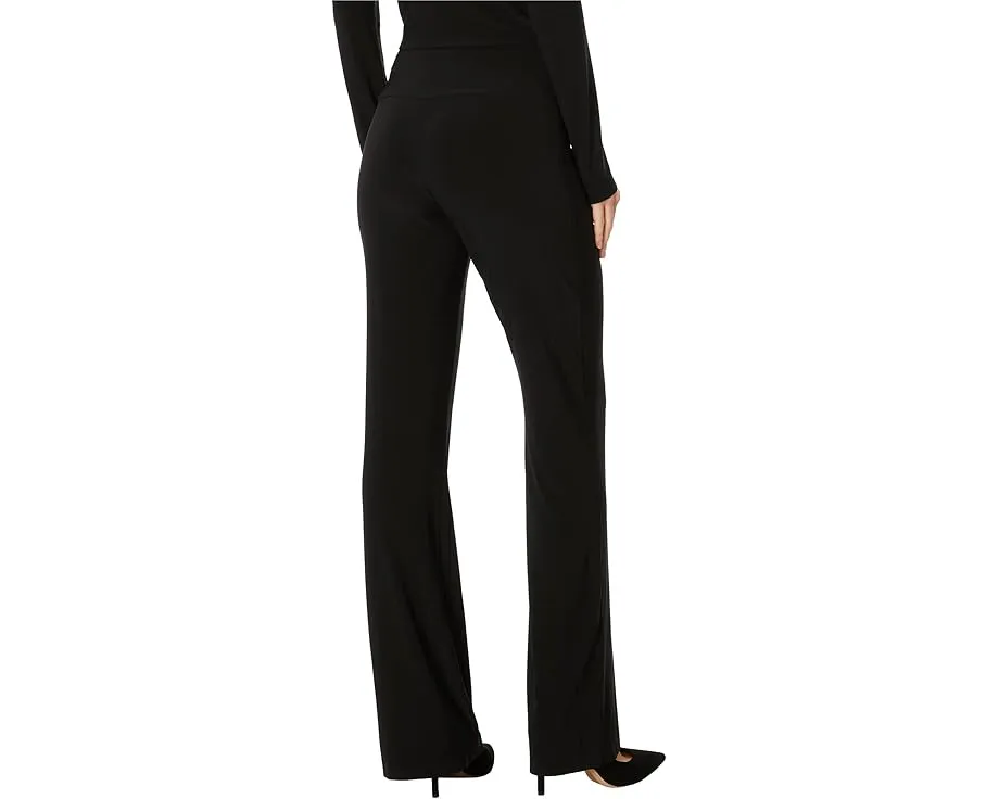 Брюки Norma Kamali Boot Pants с клешем и эластичным поясом