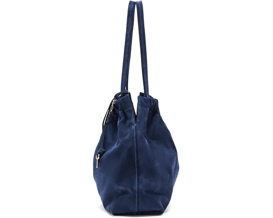 Сумка тоут The Denim Suede Cristina из денима с замшевой отделкой Marc Jacobs