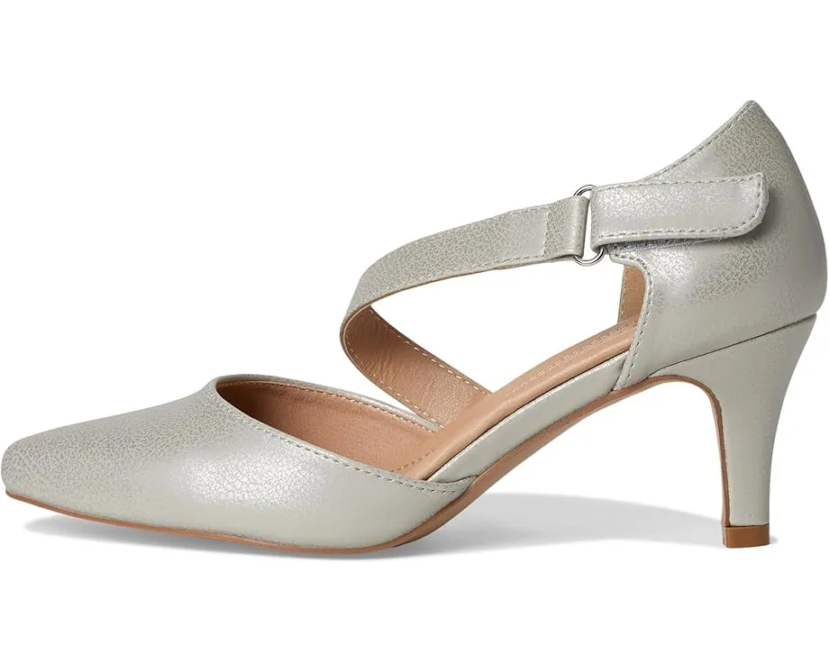 Туфли Journee Collection Tillis с острым носком и асимметричным ремешком