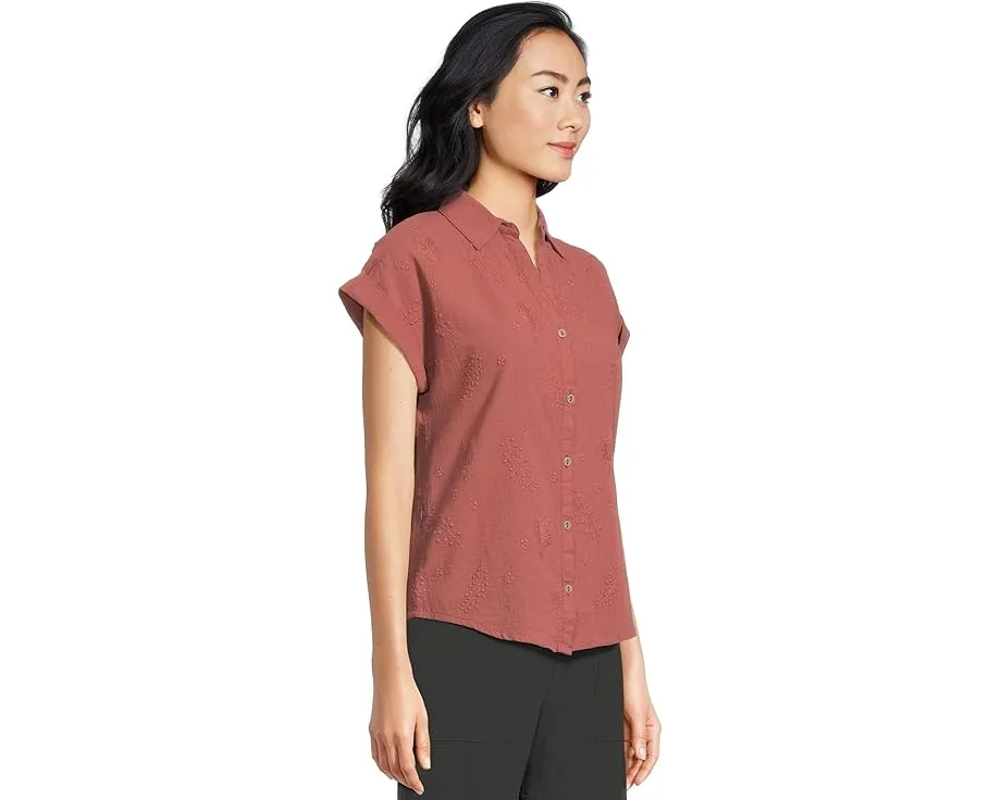 Рубашка Royal Robbins Oasis с коротким рукавом и вышивкой