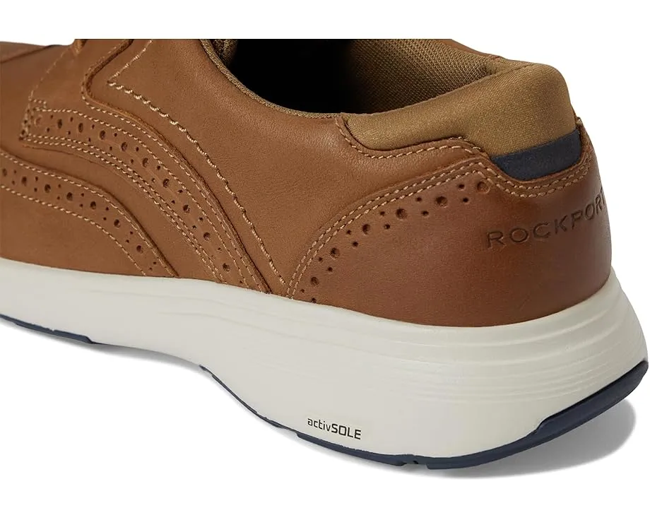 Туфли Rockport Noah Wing Tip с кожаным верхом и технологией truTECH