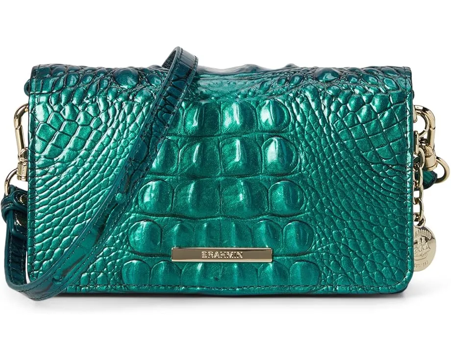 Кроссбоди Minuette в винтажном стиле с карманом для телефона сзади Brahmin