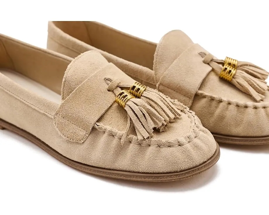 Лоферы Franco Sarto Carita с заостренным носком и кисточкой на экологичной коже