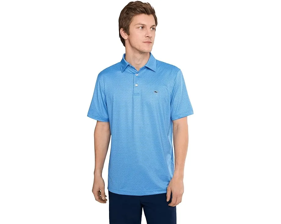 Поло Printed Sankaty от Vineyard Vines с защитой UPF 50+