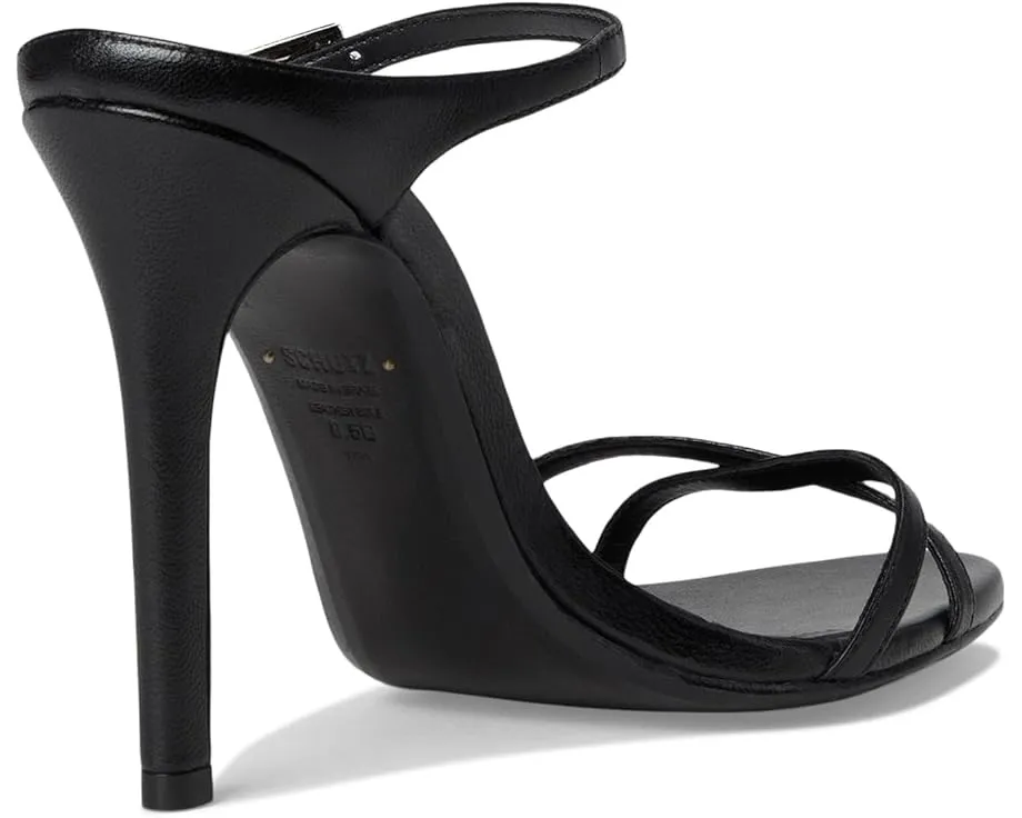 Schutz Aileen Glam вечерние туфли с открытым носком и ремешком на щиколотке