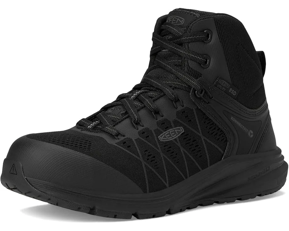 KEEN Vista Energy Mid ESD рабочие ботинки с композитным носком и системой KONNECTFIT