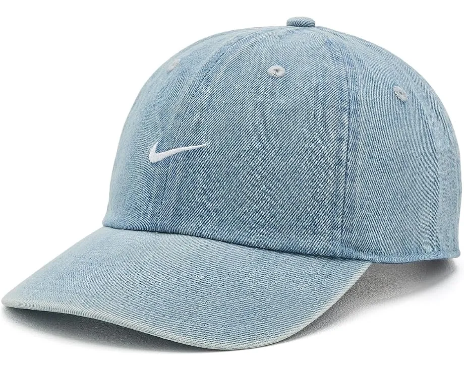 Бейсболка Nike Club из денима с неструктурированным кроем