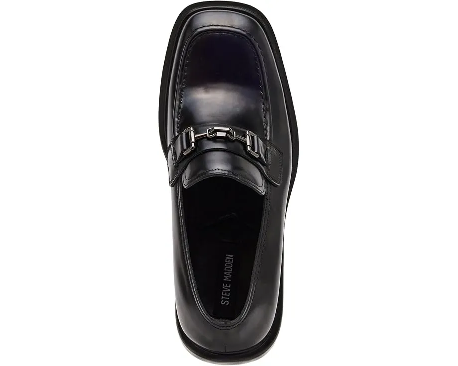 Оксфорды Steve Madden Paulson с квадратным носком из кожи для современного стиля