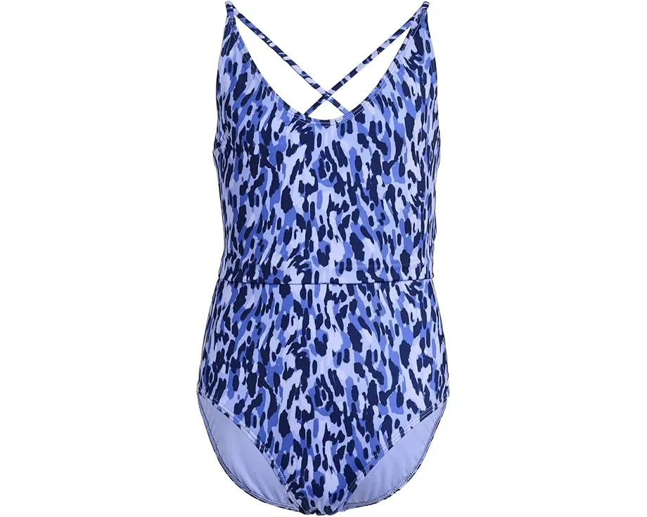 Детский купальник Nike Kids Running Wild с шнуровкой и длинным рукавом