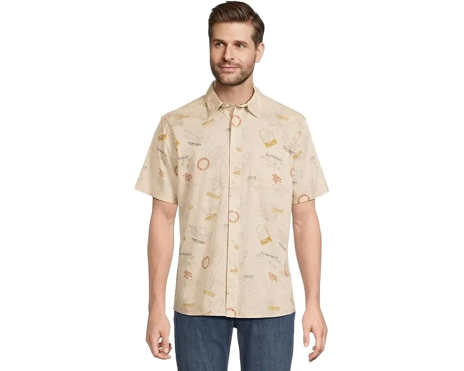 Рубашка Pendleton Shoreline из хлопка с коротким рукавом