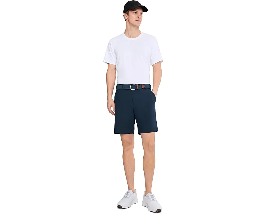 Шорты для гольфа PUMA Golf 101 Premier 8 дюймов (20.32 см) с поясом на шлевках